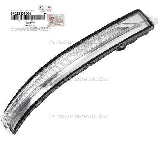 87623D4000 Outside Mirror Turn Signal Lamp Right for KIA OPTIMA Hybrid 2017-2018