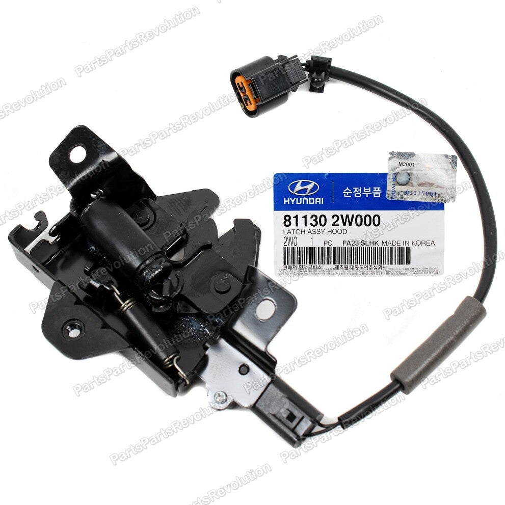 GENUINE Hood Lock Latch Hood 811302W001 for Hyundai SantaFe 13-18