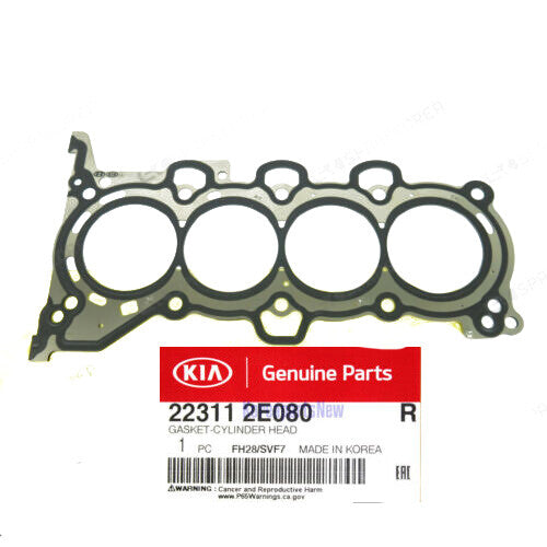GENUINE 223112E080 Gasket Cylinder Head for Kia Forte Hyundai Elantra 2014-2016