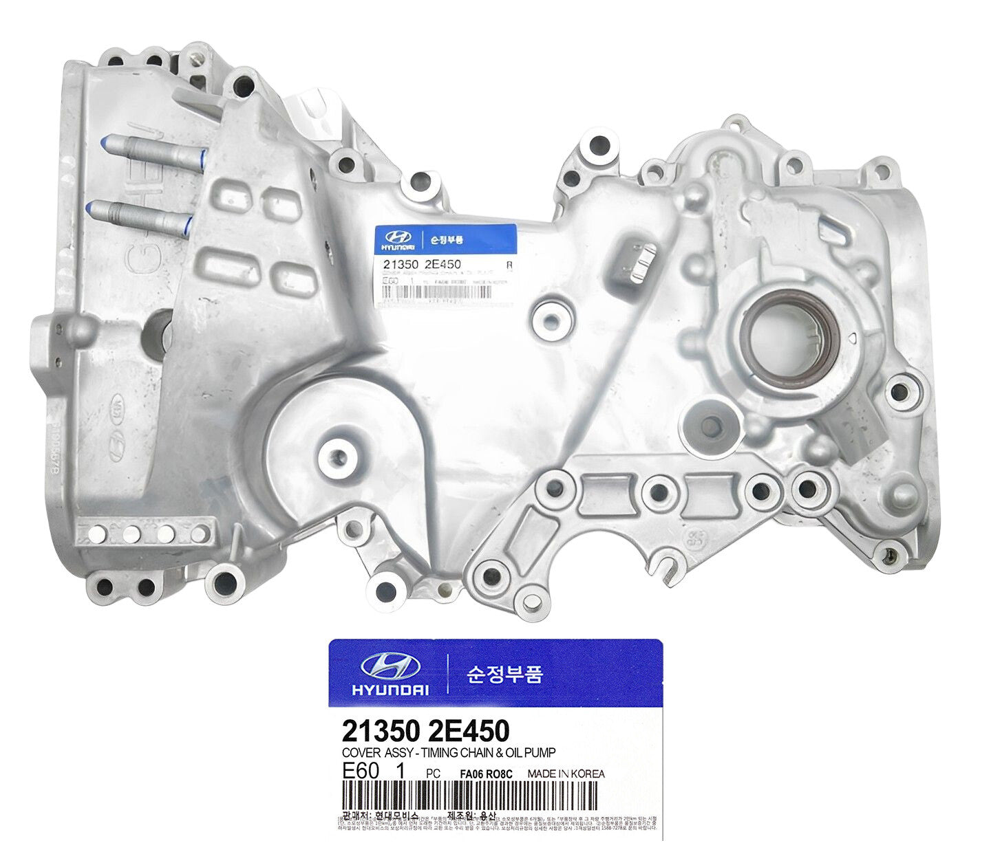 GENUINE 213502E450 Timing Chain Cover for Hyundai Sonata 2016-2017
