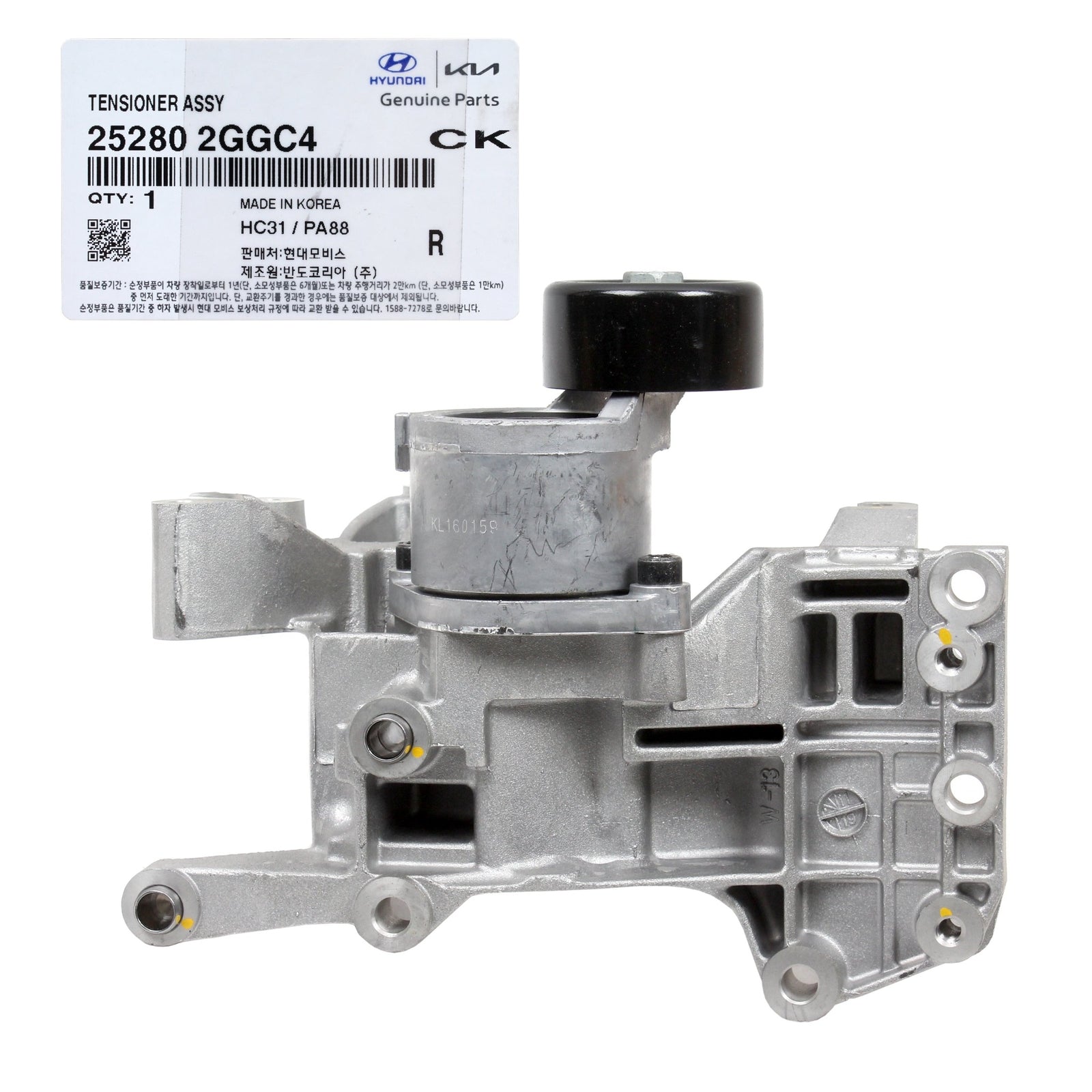 GENUINE 252802GGC4 Belt Tensioner for Hyundai Santa Fe Sonata & Tucson 2015-2021