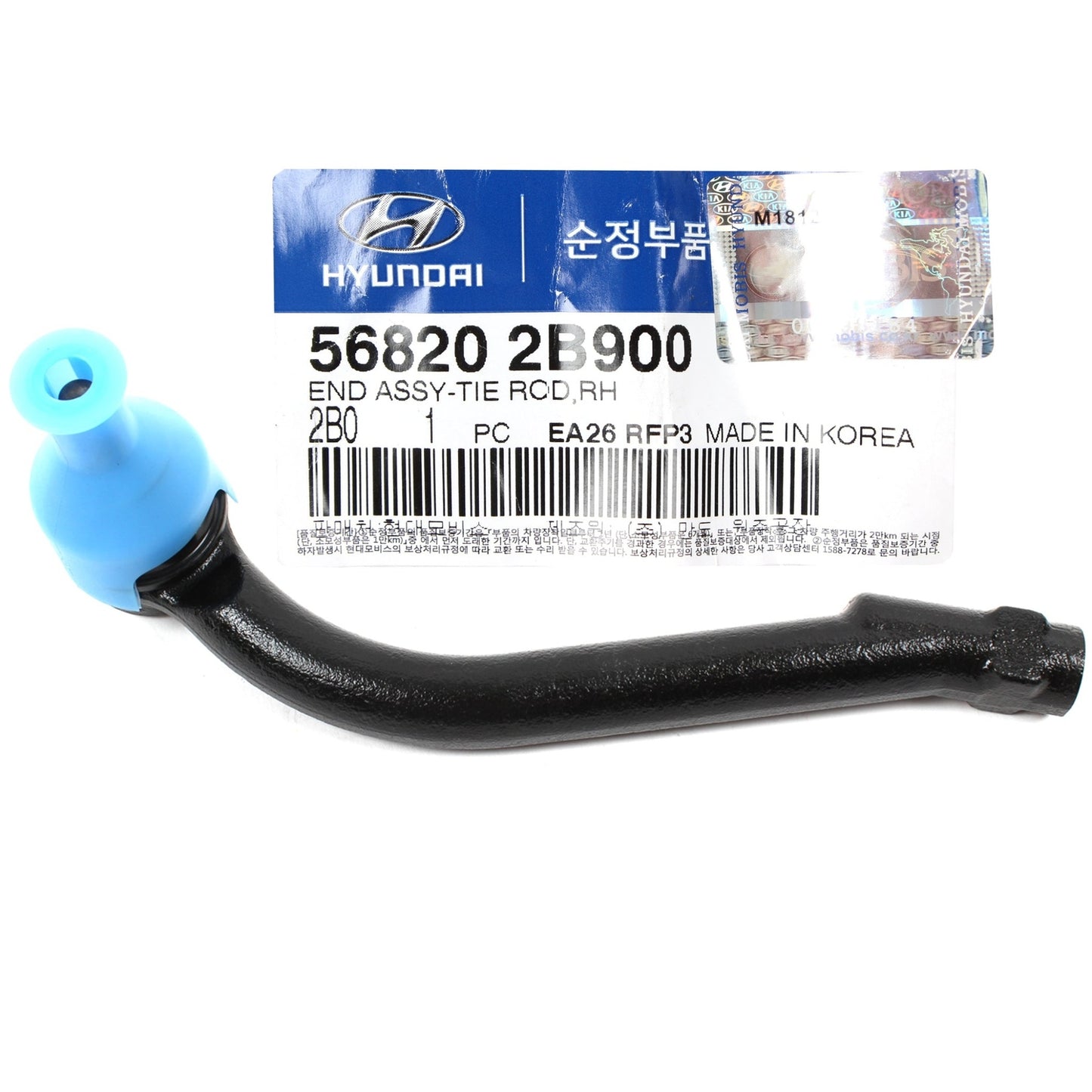 GENUINE 568202B900 Front Right Tie Rod End for Santa Fe Veracruz Sorento 2007-12