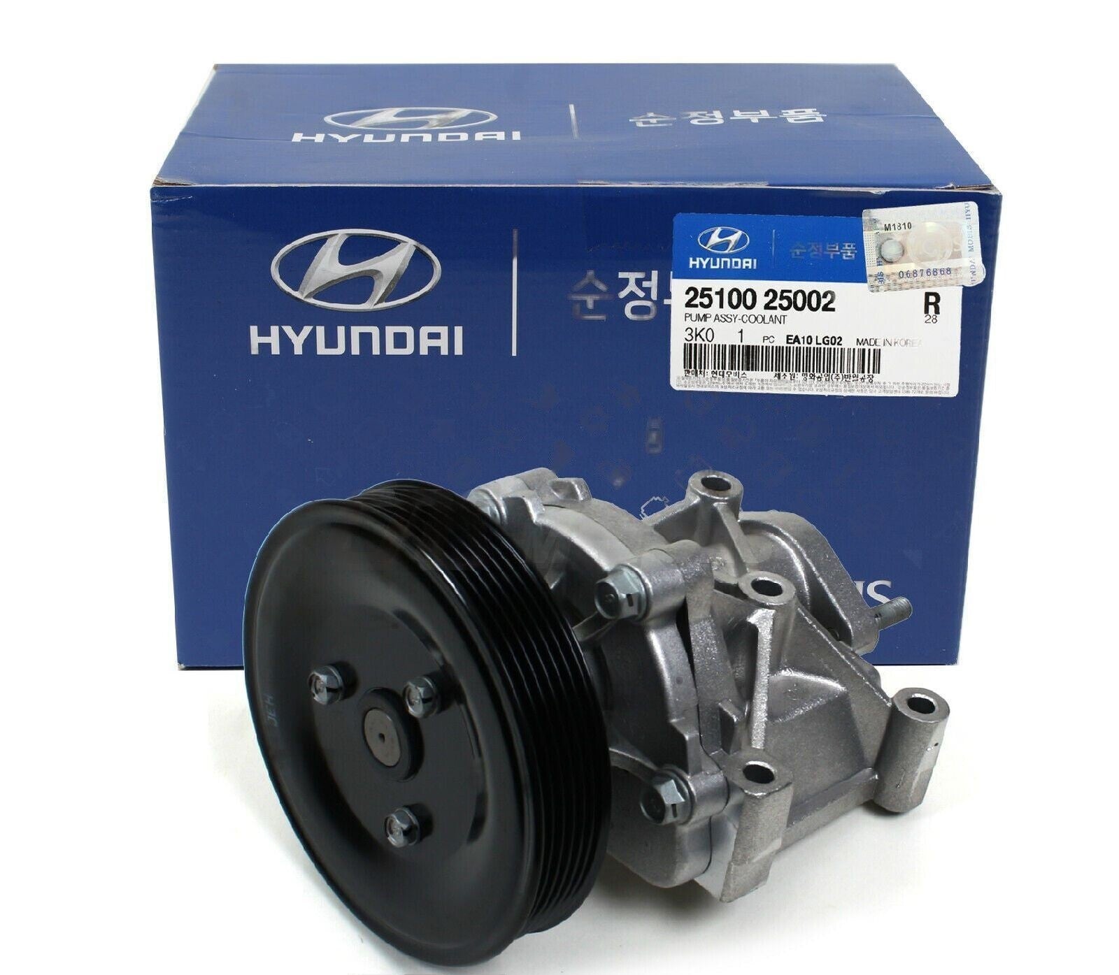 GENUINE 2510025002 Water Pump for Sonata Optima Rondo 2.4L 2006-2010