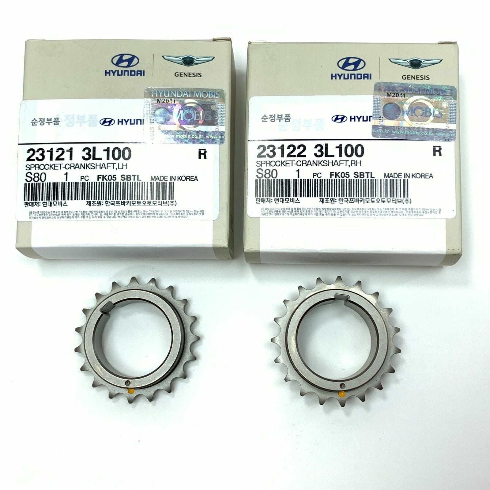 GENUINE Crankshaft Gear Sprocket for Hyundai Genesis G80 18-20 231213L100
