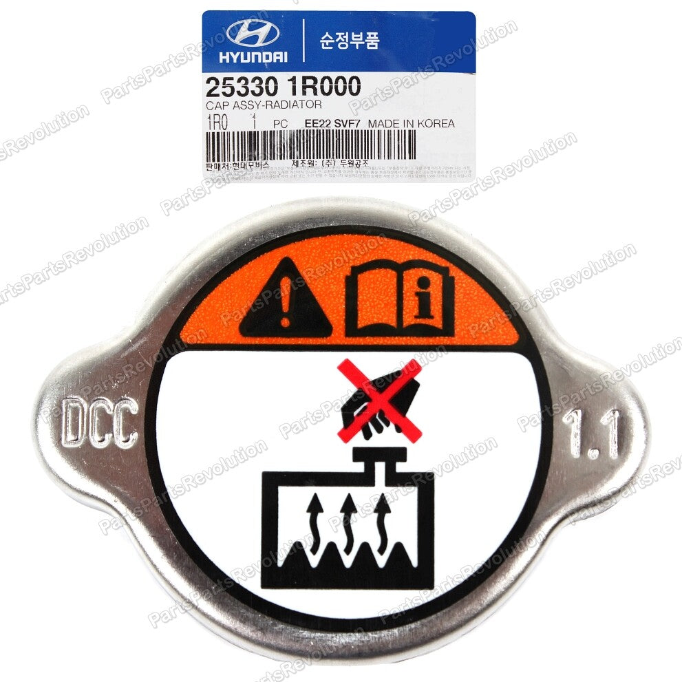GENUINE RADIATOR CAP for 2012-2017 Hyundai ACCENT VELOSTER 253301R000