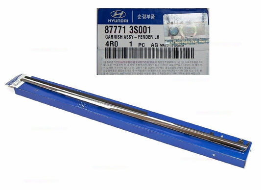 GENUINE 877713S001 Front Left Fender Molding Trim for Hyundai Sonata 2011-2015
