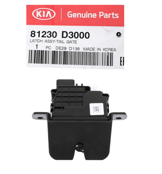 GENUINE 81230D3000 Tail Gate Latch Actuator for Kia Tucson Sportage 2017-2020