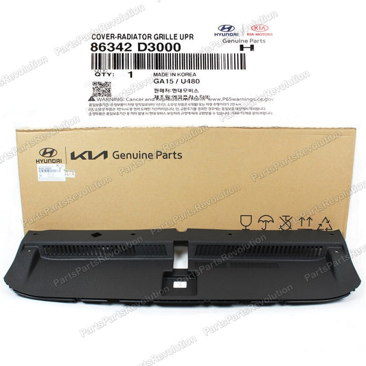 Front Upper Grille Radiator Cover for 2021 2022 Hyundai Santa Fe 86342-D3000