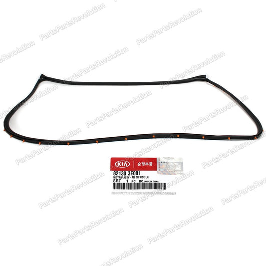 GENUINE Door Weather Strip Front DRIVER LH for 03-09 Kia Sorento 821303E001