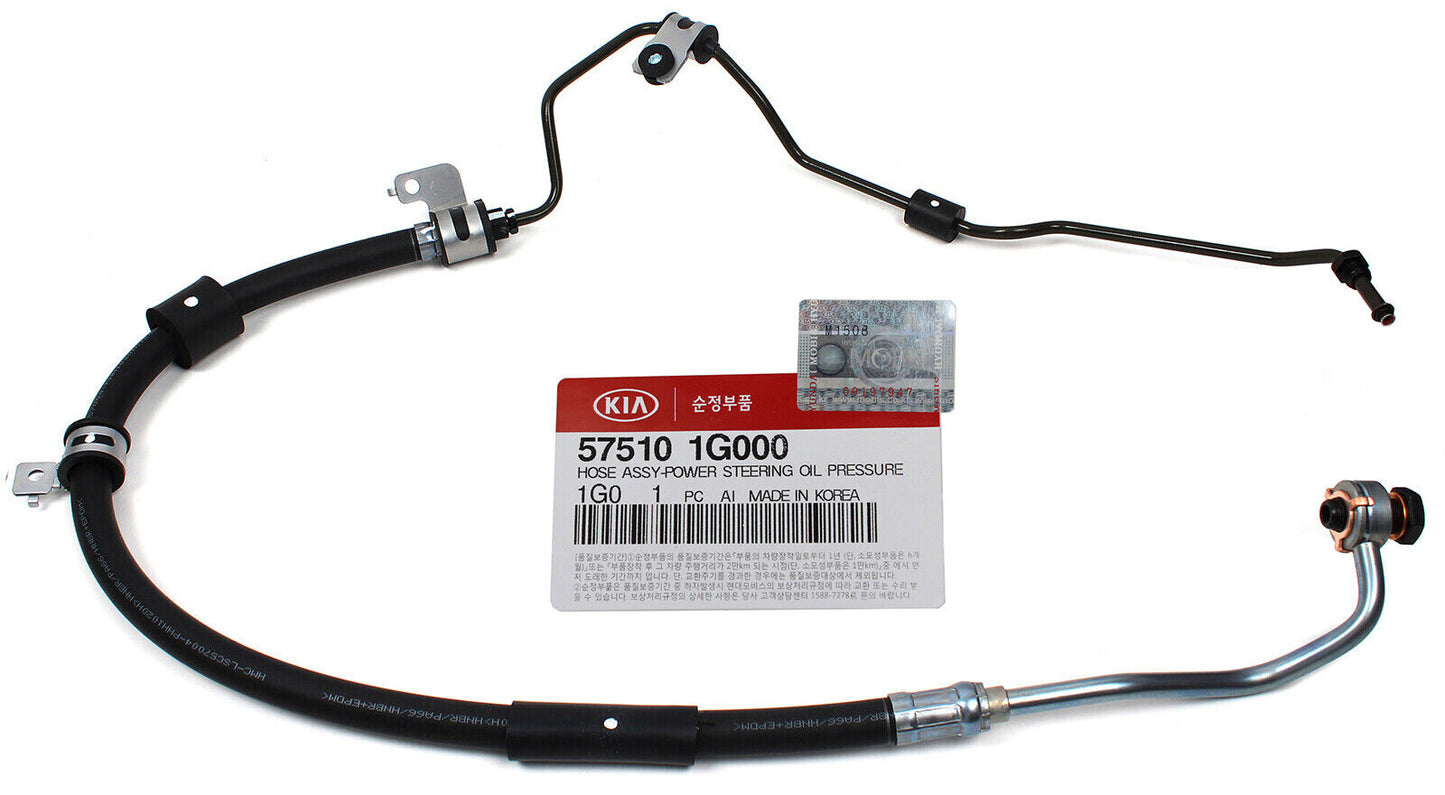 GENUINE 575101G000 Power Steering Pressure Hose for KIA Rio & Rio5 2006-2011