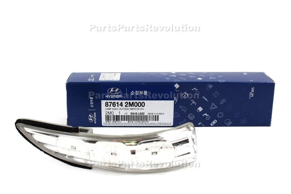GENUINE Mirror Signal Lamp Repeater Passenger 2010-16 Genesis Coupe 876142M000