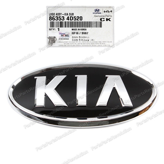 GENUINE 863534D520 Front Grill 'KIA' Embiem for KIA SEDONA CARNIVAL 2006-2010