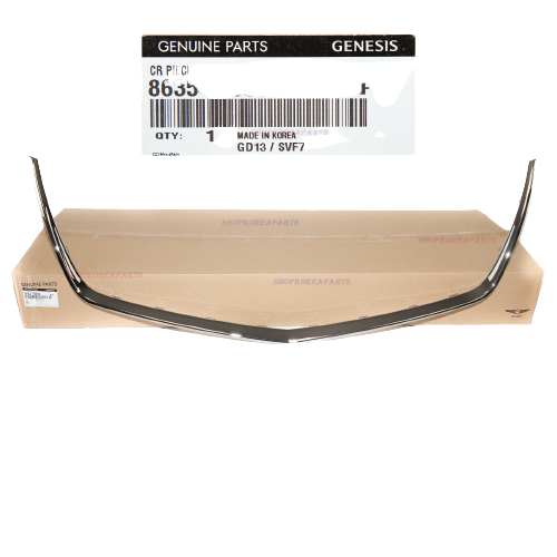 Genuine Front Bumper Grille Chrome Molding Trim 21-22for GENESIS GV80 86354T6000