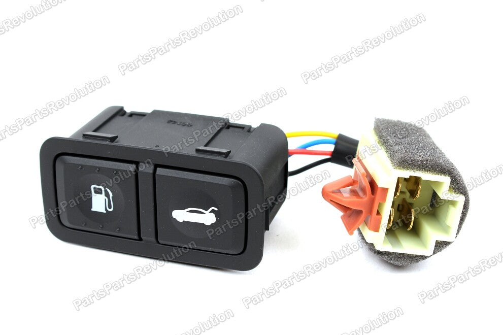 Trunk Fuel Door Opener Button BLACK for 11-15 Hyundai Sonata 937003S000RY