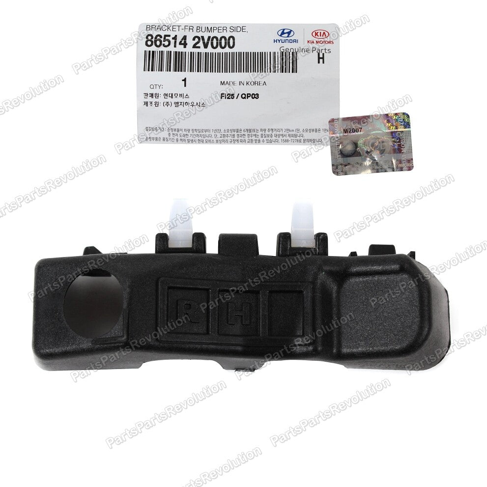 GENUINE Bumper Bracket Front Right 865142V000 for Hyundai Veloster 12-17