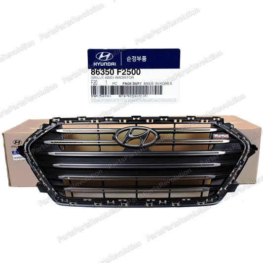 Radiator Grille & Molding 86350F2500 for Hyundai Elantra 1.6L 2017-2018