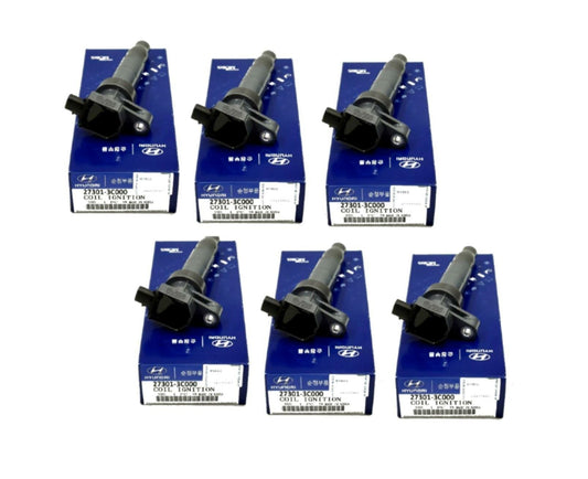 GENUINE 🔥Ignition Coil 6Pcs for KIA Hyundai 2.4L 3.3L 3.5L 3.8L 273013C000