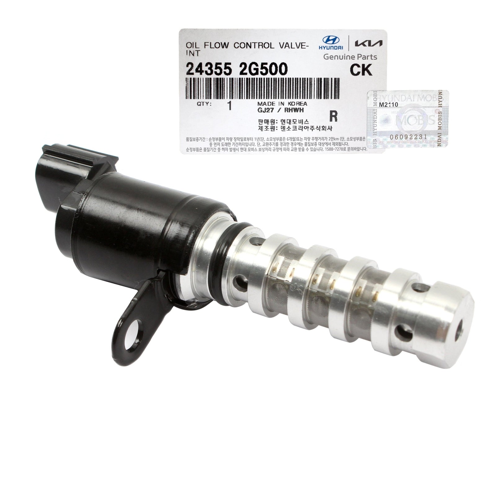 GENUINE 243552G500 Variable Valve Timing Solenoid for Hyundai Tucson Optima