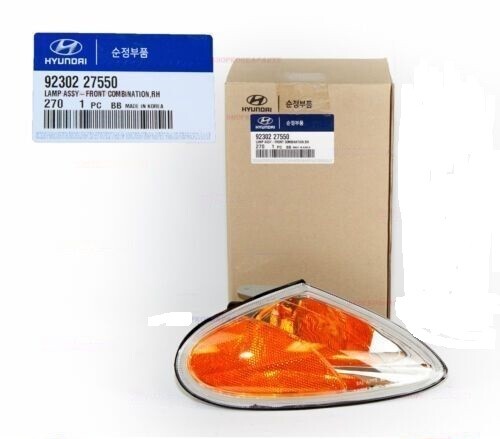 GENUINE 9230227550 Front Right Turn Signal Light Lamp for Hyundai Tiburon 99-01