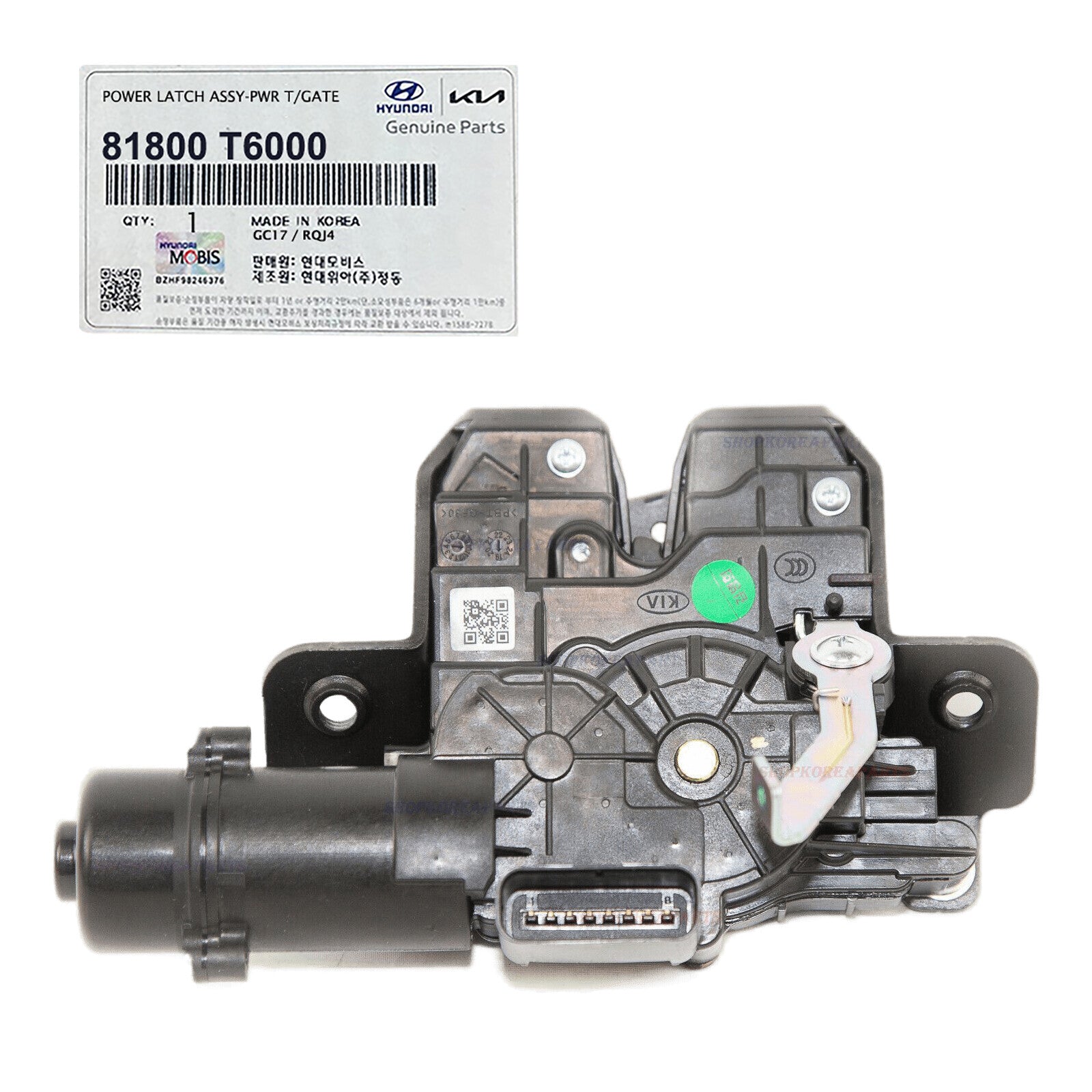 Genuine 81800T6000 Trunk Latch Lock Power Motor Actuator for Genesis GV80 21-22