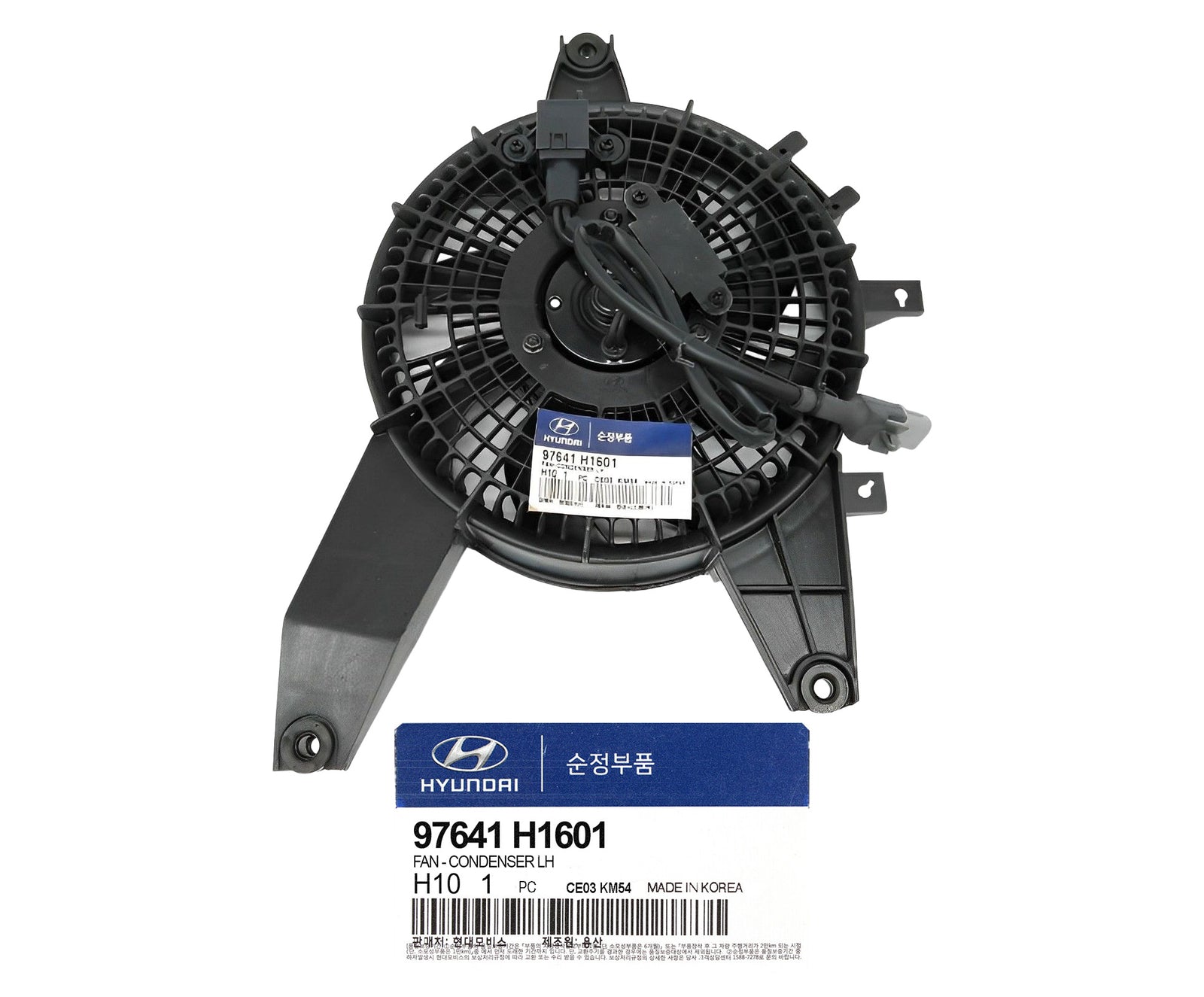 GENUINE 97641H1601 Left Condenser Fan for Hyundai Terracan 2001-2006