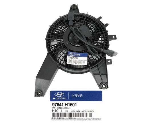 GENUINE 97641H1601 Left Condenser Fan for Hyundai Terracan 2001-2006