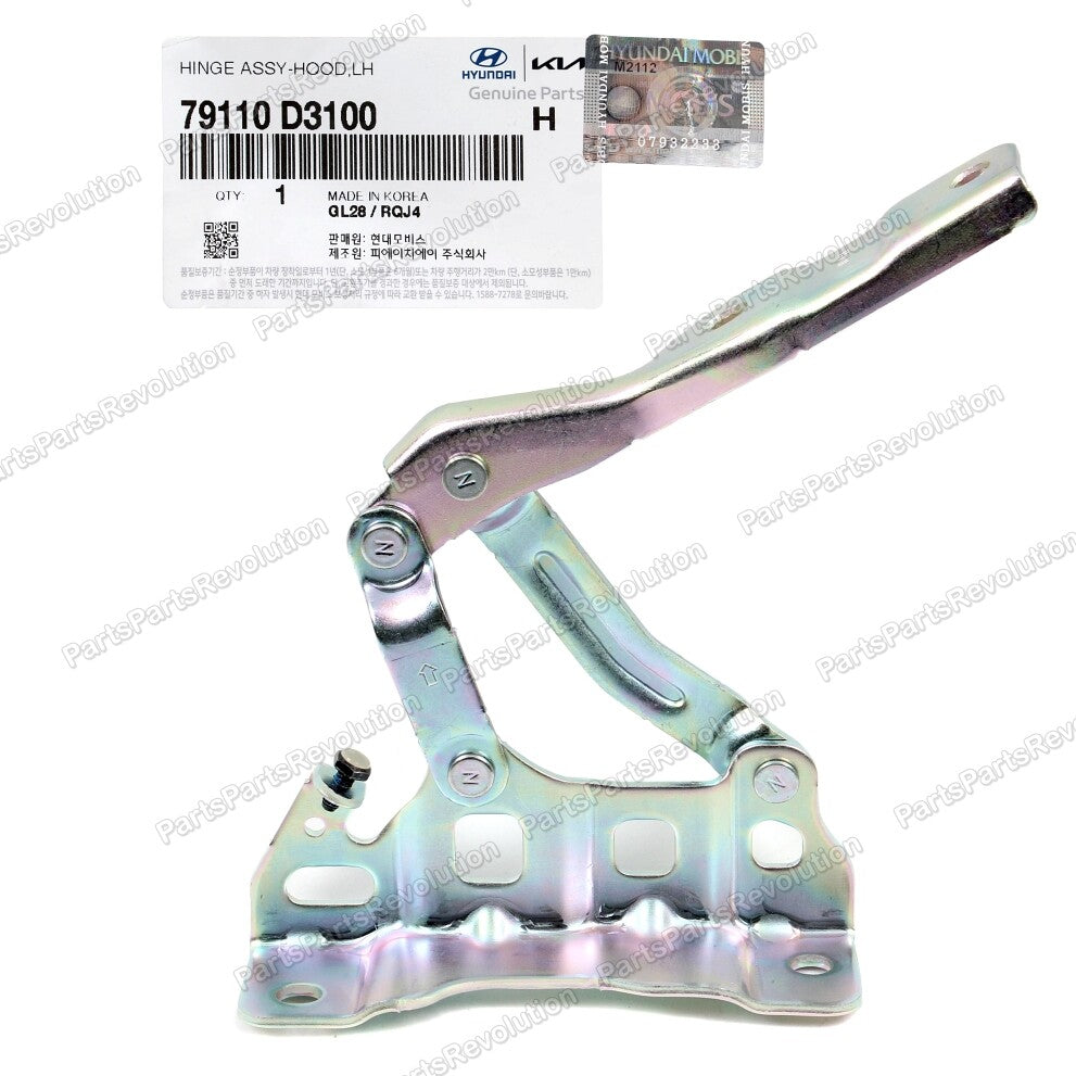 GENUINE Hood Hinge Left 79110D3100 for Hyundai 2016-2021 Tucson