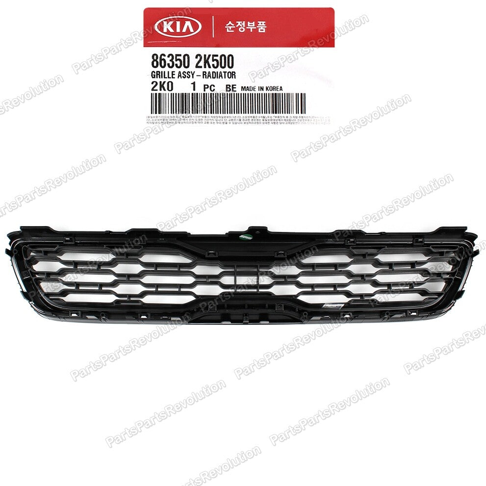 GENUINE Radiator Grille Front Upper for 2012-2013 Kia Soul OEM 863502K500