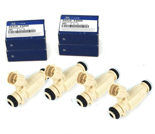 GENUINE Fuel Injector 4Pcs for 06-10 Santa Fe Optima Rondo 2.7L 3531023600