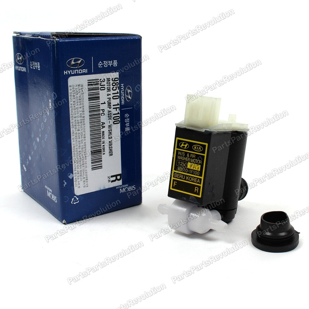 GENUINE Windshield Washer Pump FRONT for 2005-19 Hyundai Kia 985102V100