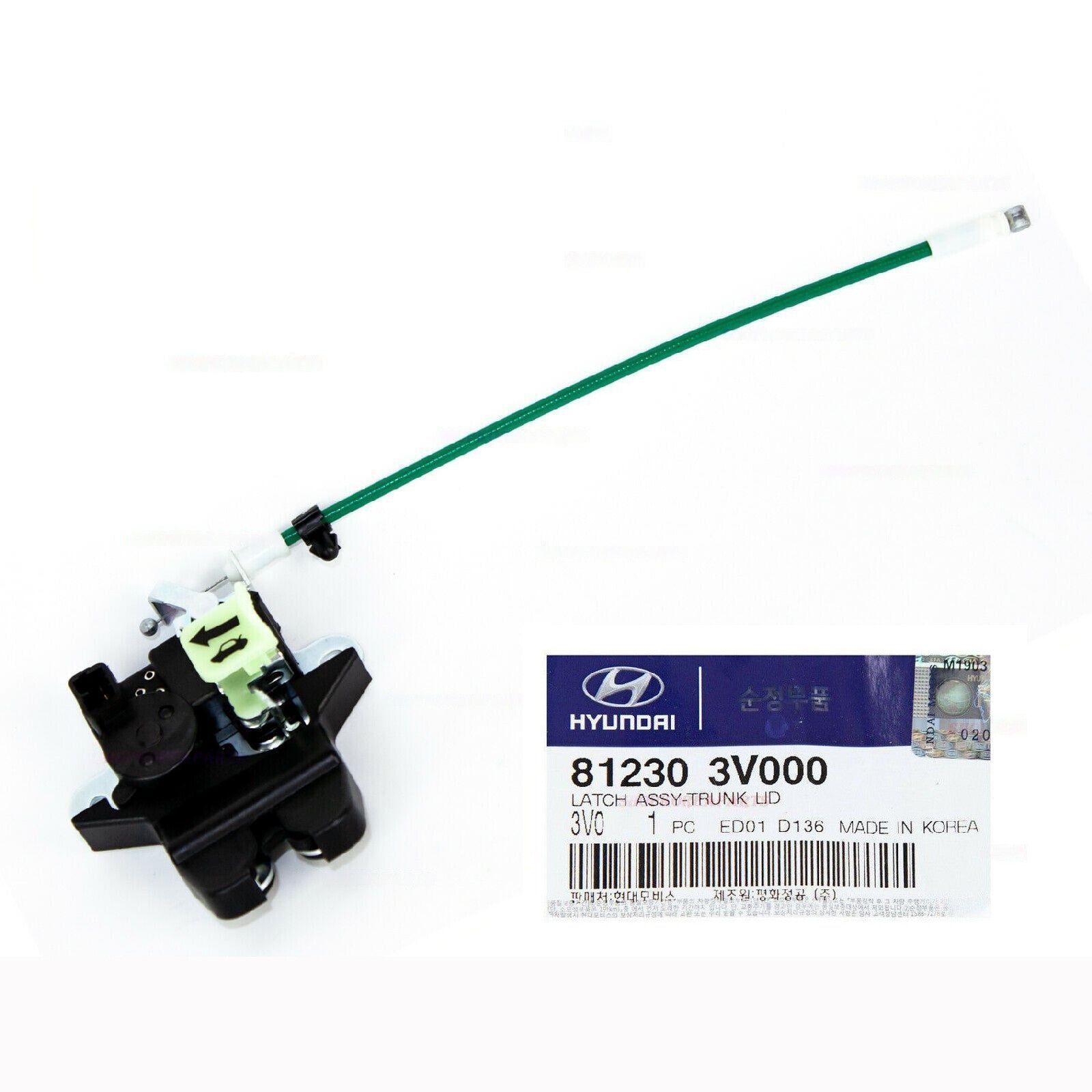 GENUINE 812303V000 Rear Trunk Lid Lock Actuator for Hyundai Azera Cadenza 12-17