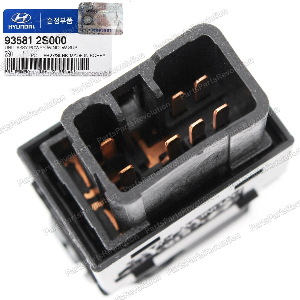 GENUINE Power Window Switch Rear 935812S000 for Hyundai 2010-2015 Tucson