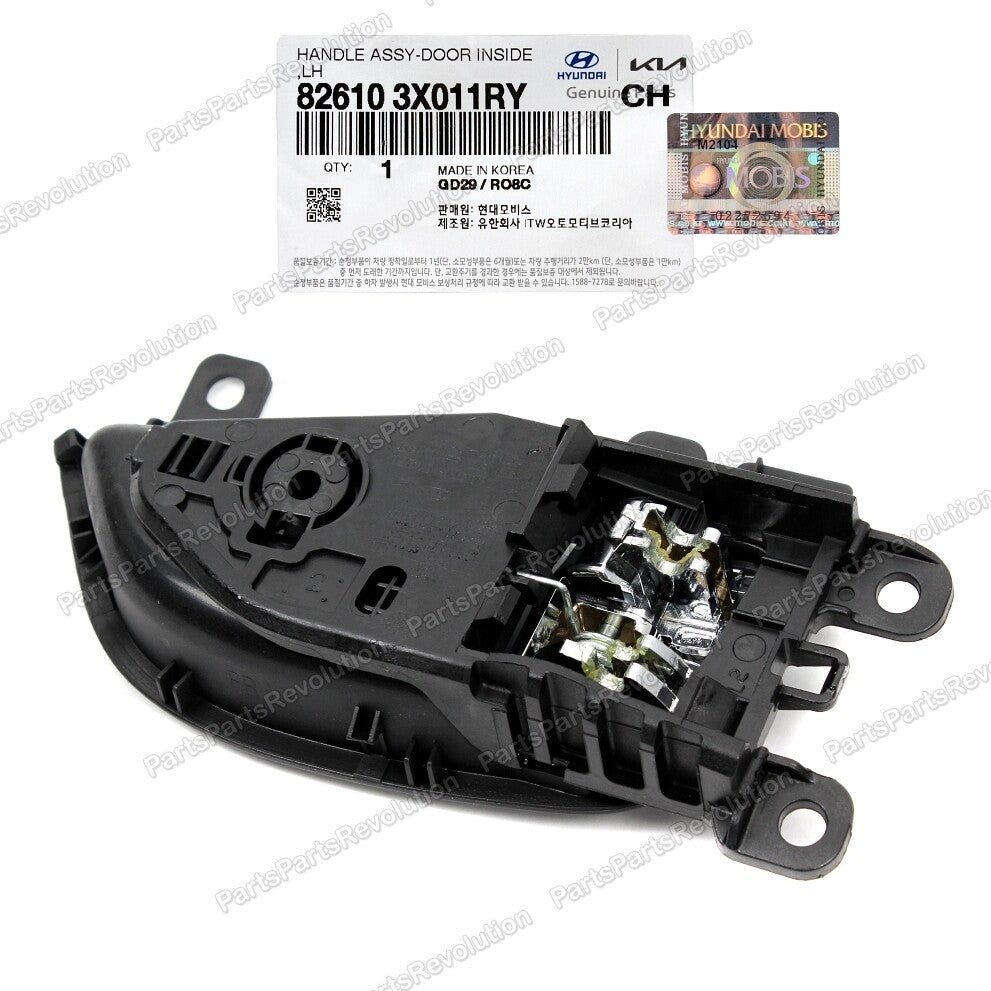 Inside Door Handle Chrome Front Left 826103X011RY for Hyudnai 2014-2016 Elantra