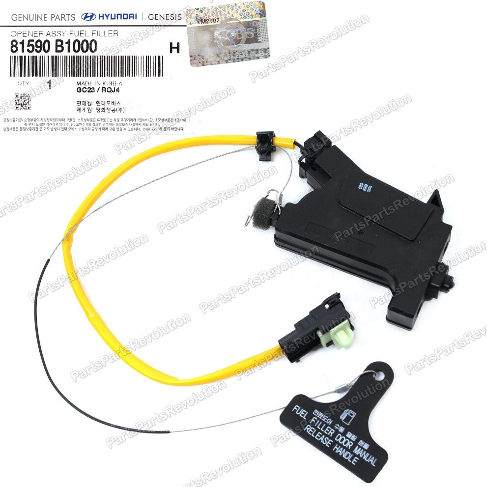 GENUINE Fuel Filler Door Opener for 15-20 Hyundai Genesis G70 G80 G90 81590B1000