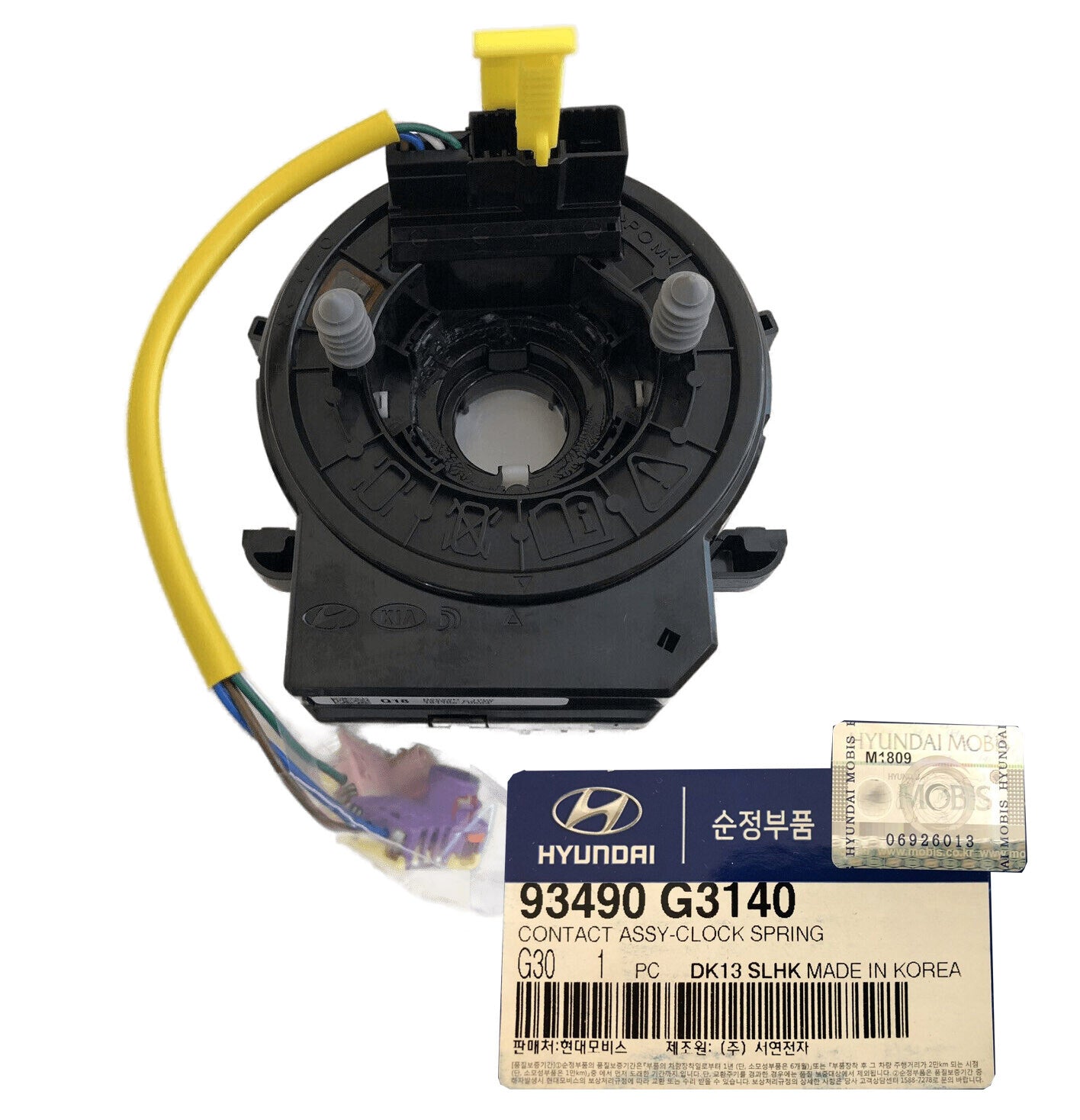 GENUINE 93490G3140 Clock Spring for Hyundai Accent Kona KIA Forte 18-22