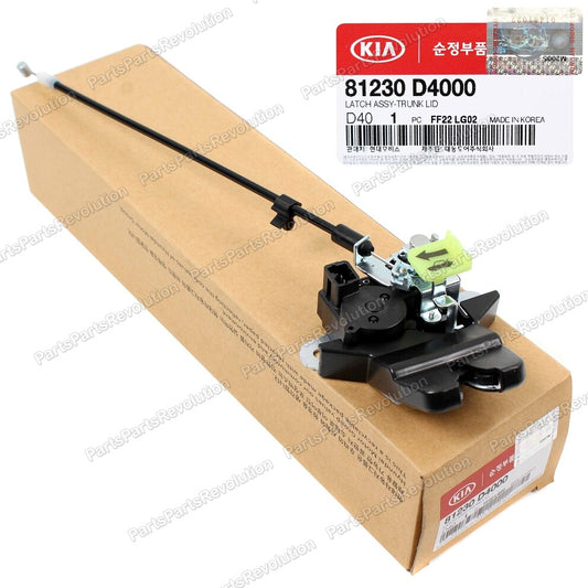 Latch Lock Actuator Trunk 81230D4000 for Kia Optima 16-19