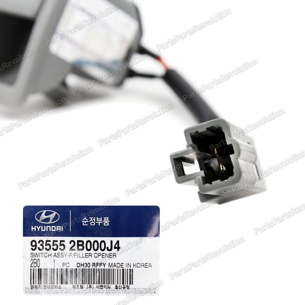 GENUINE Fuel Gas Door Switch Gray 935552B000J4 for Hyundai 2007-2009 SantaFe