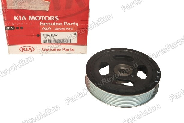 Engine Crankshaft Pulley 2312403HA0 for Hyundai Ioniq Elantra 2017-2023