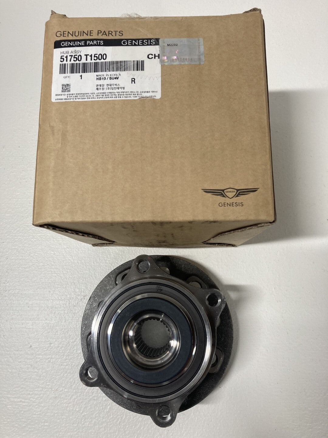 ⭐GENUINE⭐Front Wheel Hub & Bearing oem for GENESIS G80 GV80 AWD 21-22 51750T1500