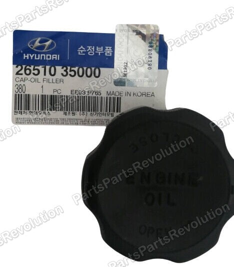 GENUINE 2651035000 Oil Filter Cap Assembly for 1986-2006 Hyundai & Kia
