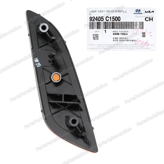Bumper Reflector Rear Left 92405C1500 for Hyundai Sonata 2018-2019