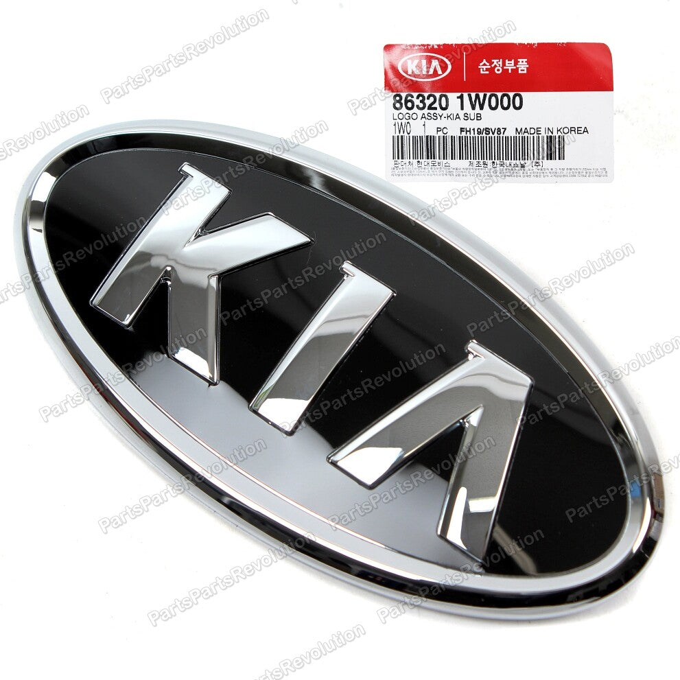 GENUINE Emblem Grille Kia Logo Front 863201W000 for Kia 2012-2015 Rio
