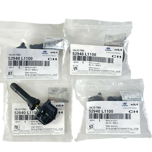 GENUINE TPMS Sensor 4Pcs for 2020 2021 Hyundai Sonata Kia K5 Seltos 52940L1100