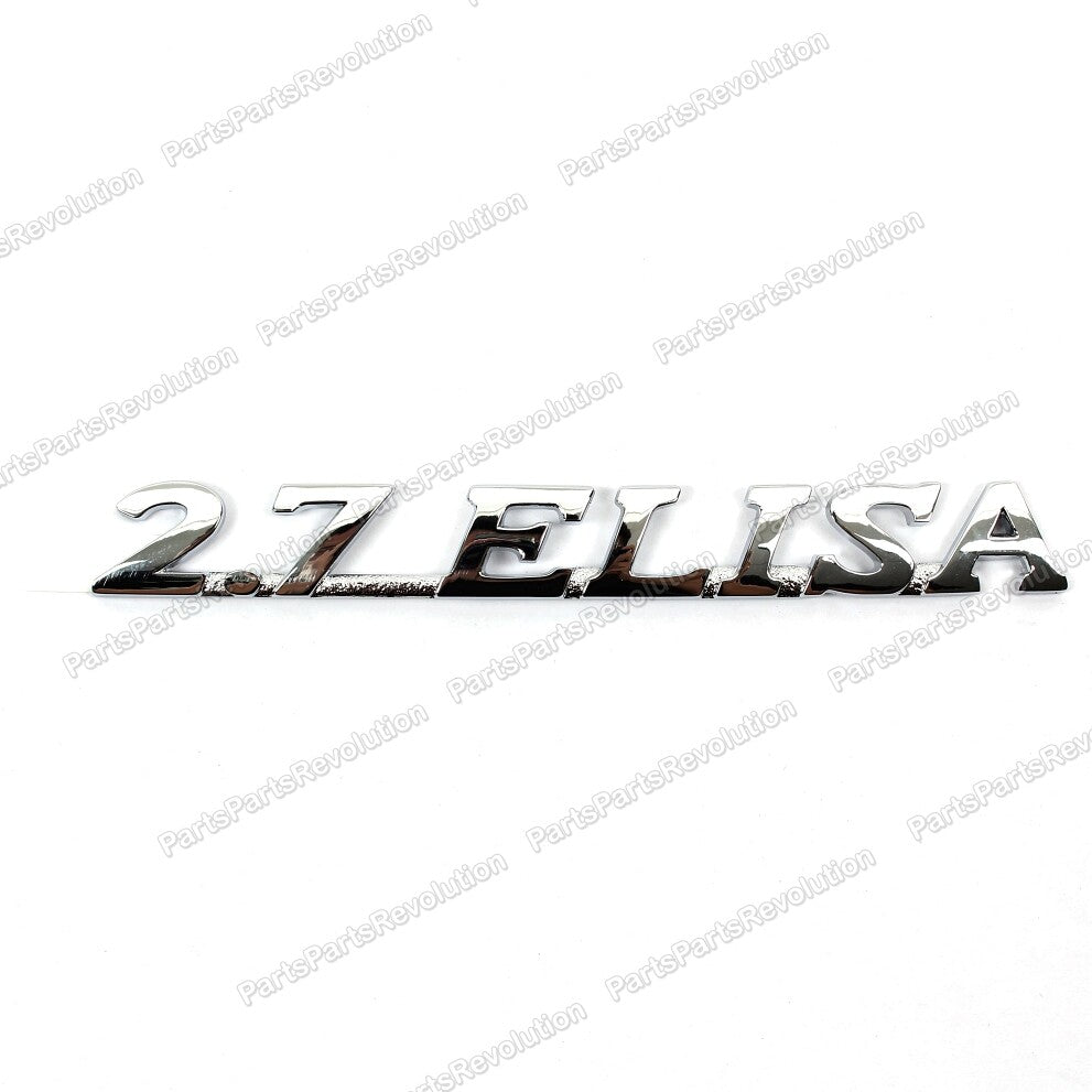 GENUINE Emblem "2.7 ELISA" 863142C000 for Hyundai Tiburon Tuscani