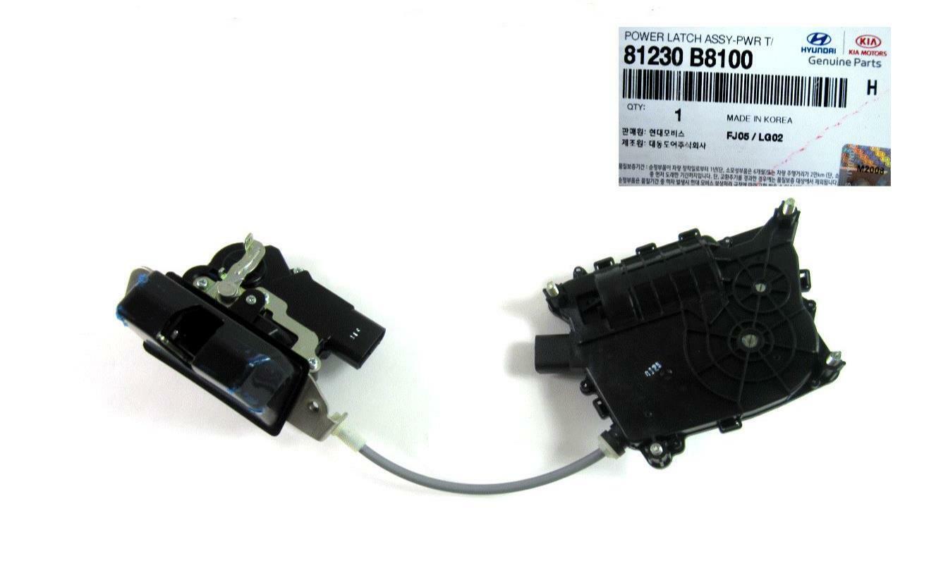 GENUINE Rear Tail Gate Latch LIFTGATE 13-19 SANTA FE 14-15 SORENTO 81230B8100