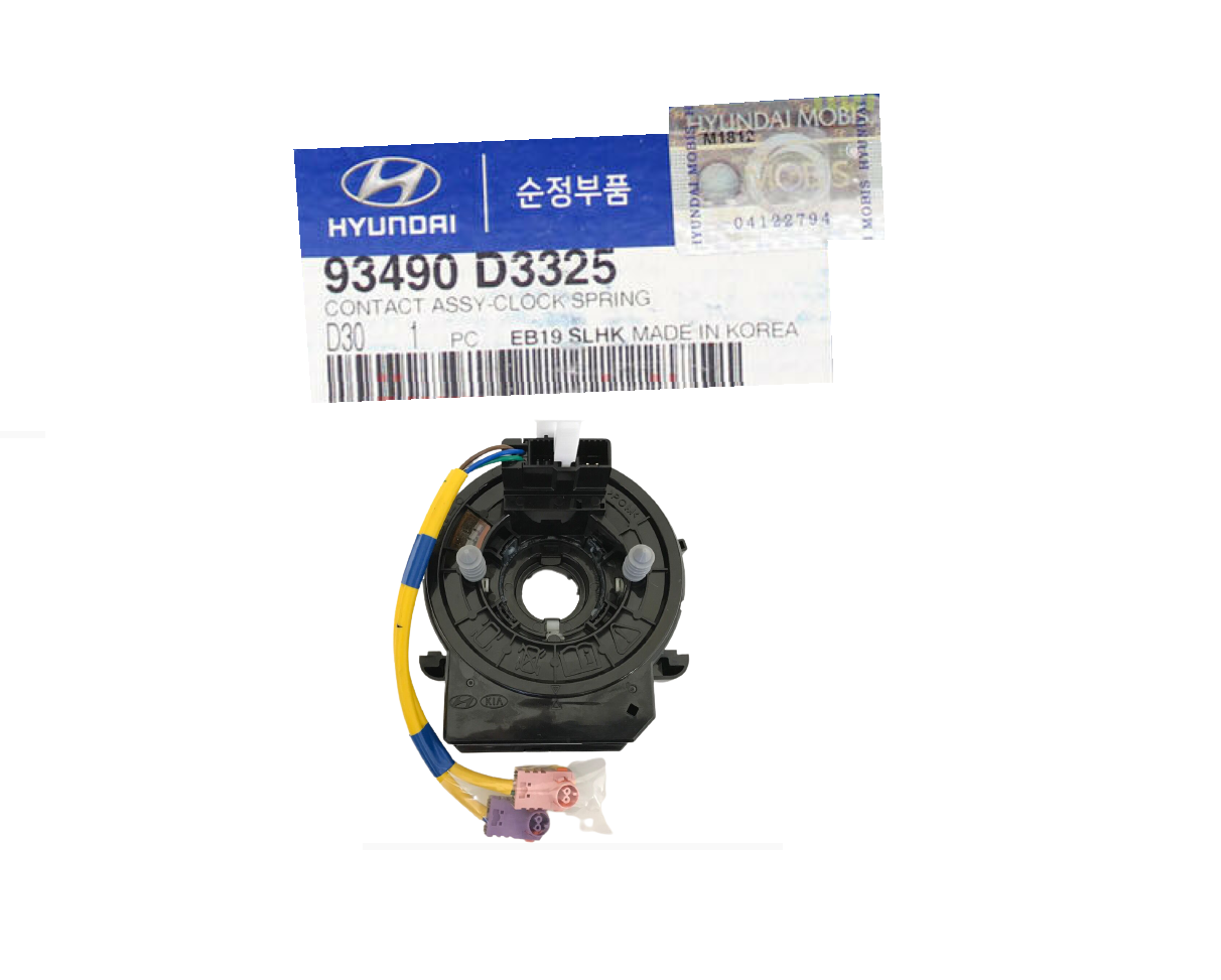 GENUINE Steering Wheel Clock Spring Contact Wiring for Hyundai 19-20 93490D3325
