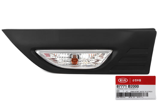 GENUINE 87771B2000 Left Fender Trim Molding Repeater Lamp for KIA Soul 2014-2016