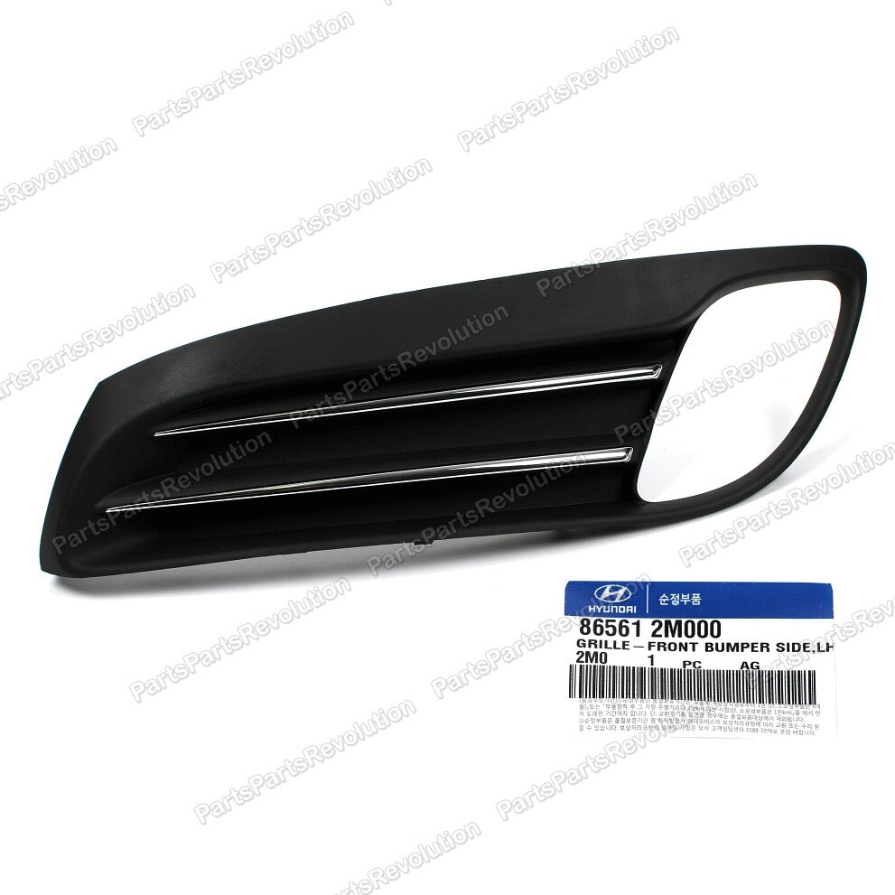 GENUINE Fog Light Cover Left 865612M000 for Hyundai Genesis Coupe 2010-2012