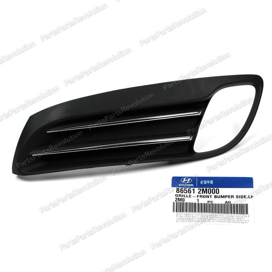 GENUINE Fog Light Cover Left 865612M000 for Hyundai Genesis Coupe 2010-2012