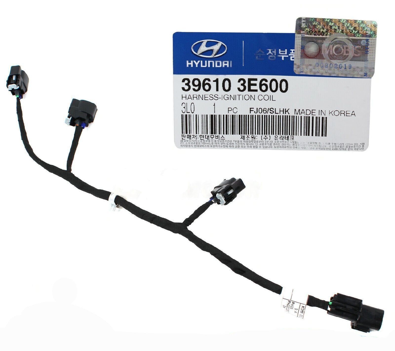 GENUINE 396103E600 Ignition Coil Harness for hyundai Santa Fe Kia Optima 06-10